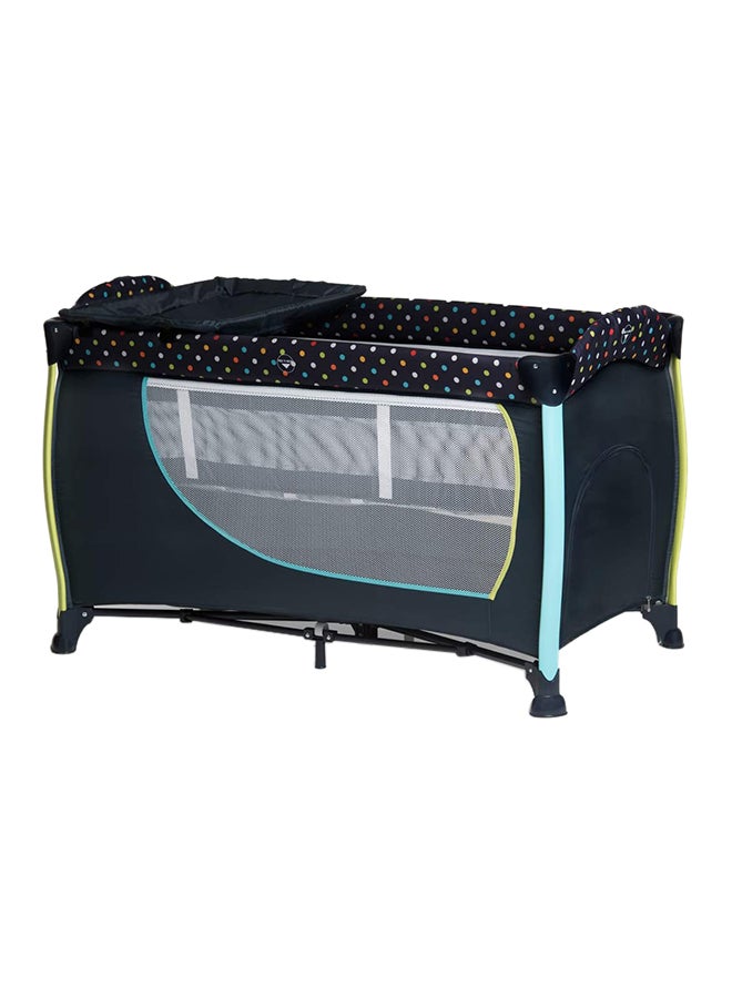 Sleep And Play Center Travel Bed - Blue