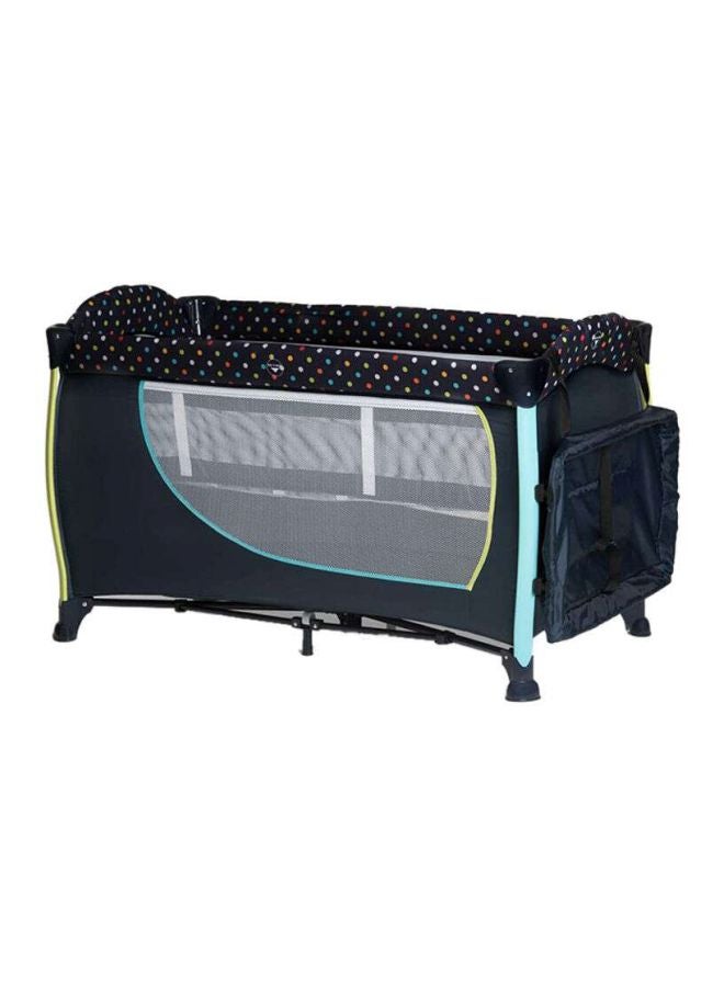 Sleep And Play Center Travel Bed - Blue