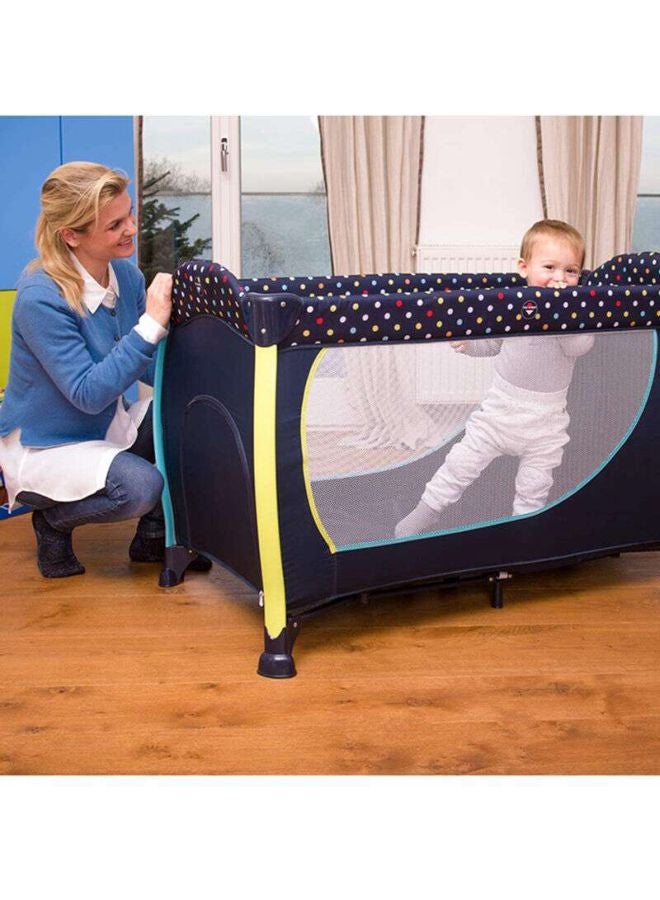 Sleep And Play Center Travel Bed - Blue