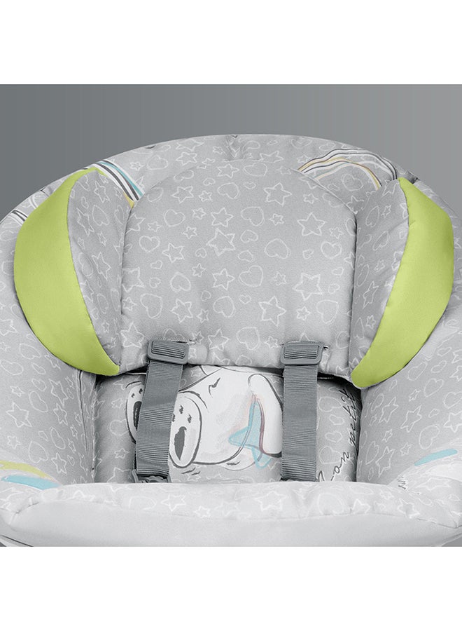 Portable Sonnolento Baby Infant Swing, Sway Gentle Swaying, Rocker, Rocking With Support And Safety, Cradle, 0-9 Kg - Grey