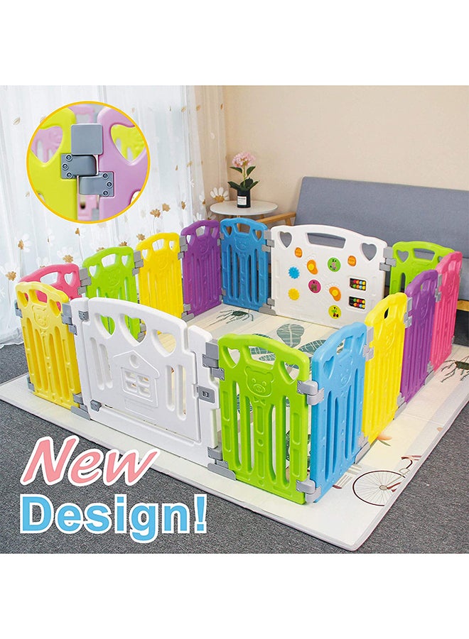 Plastic Playpen ( colour may vary )