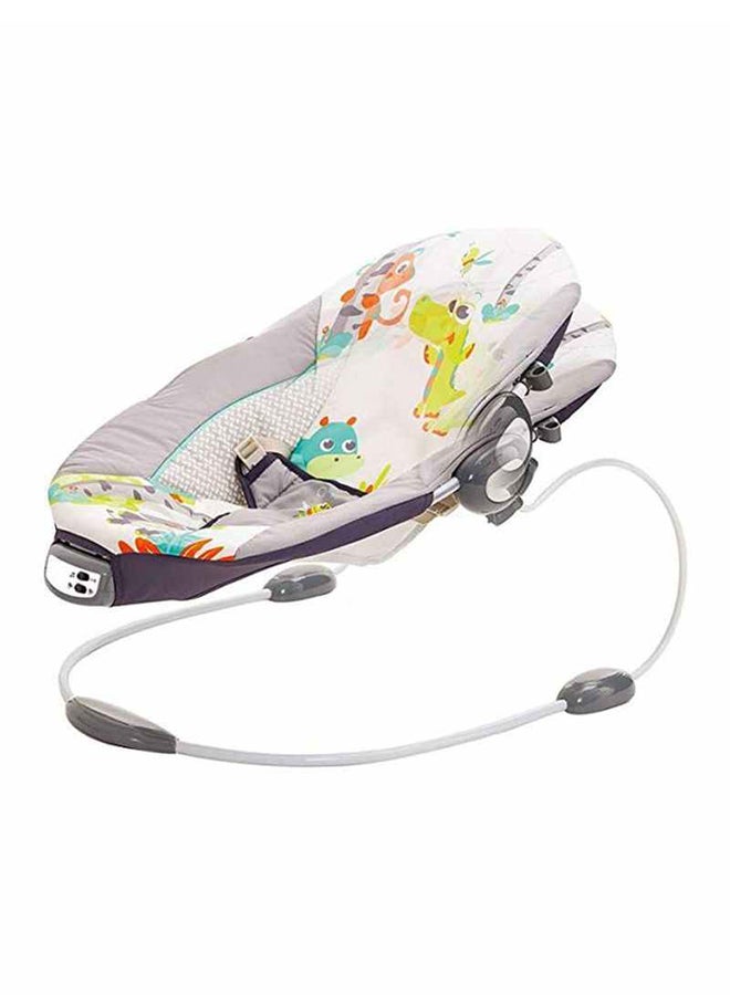 Foldable Deluxe Portable Baby Swing Fold Up Rocker For Toddler With Calming Vibrations And Toy