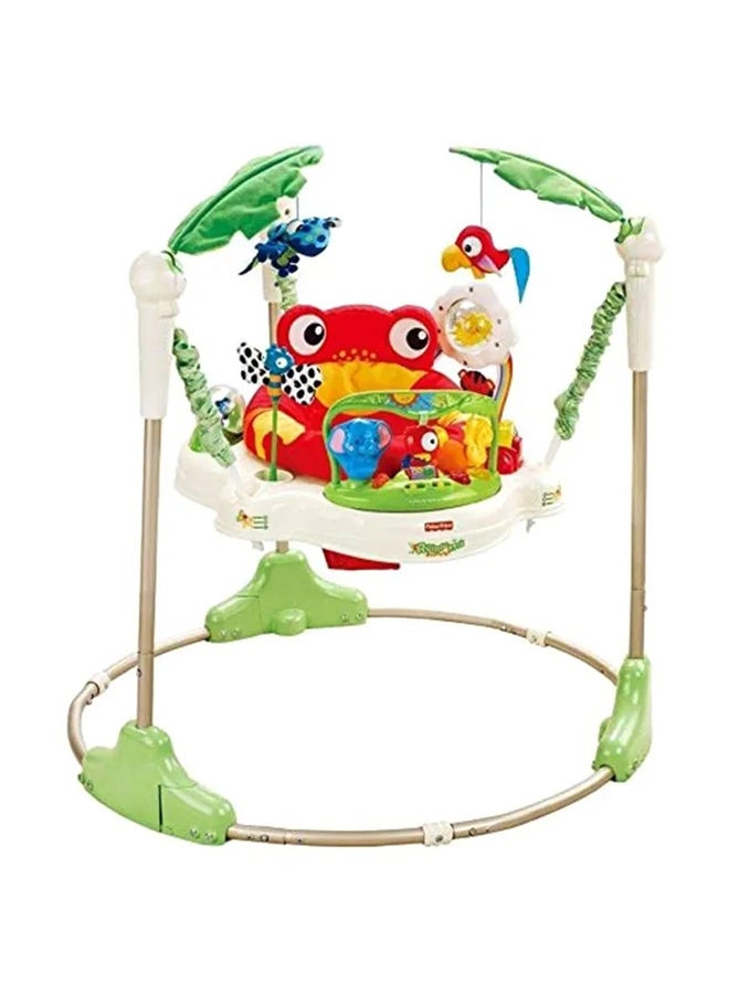 Musical Jumparoo Rainforest Bouncing Jumper Walker Activity Seat For Baby