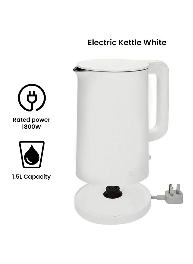 Mijia Electric Water Kettle 1.5L 1.5 L 1800 W PAA1095W-AUzxc White