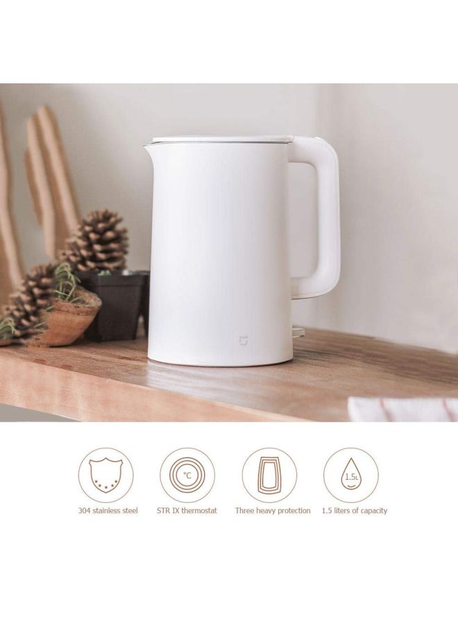 Mijia Electric Water Kettle 1.5L 1.5 L 1800 W PAA1095W-AUzxc White