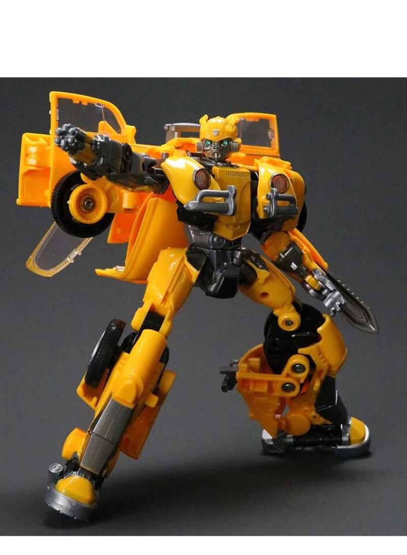 Deformation Robot Toy Deformed Car Robot Toys Action Figure Deformation Car Model Alloy Deformation Portable Robot Toys Gift for Girls Boys