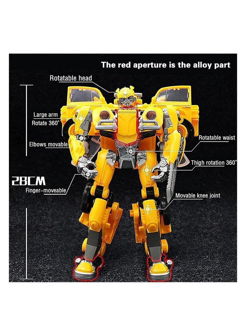 Deformation Robot Toy Deformed Car Robot Toys Action Figure Deformation Car Model Alloy Deformation Portable Robot Toys Gift for Girls Boys