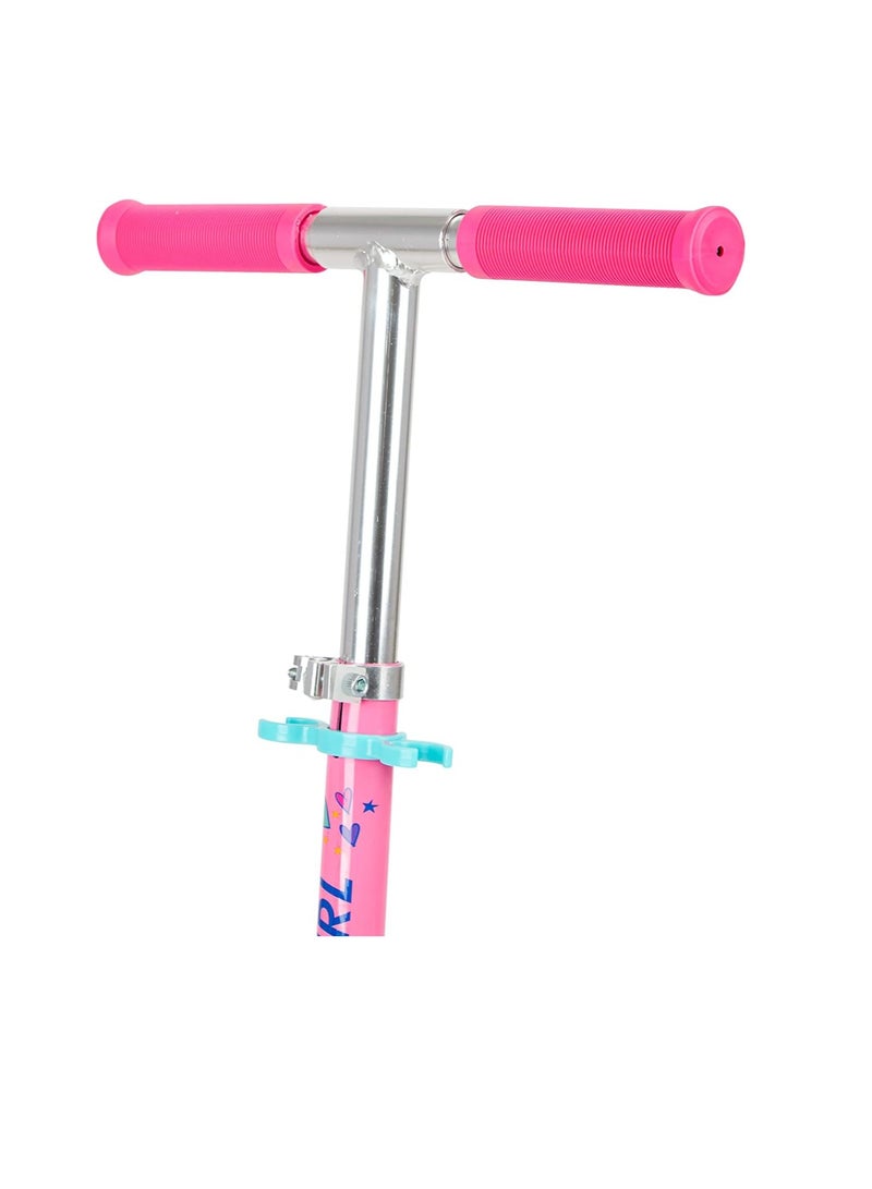 Barbie Scooter 2 wheel, Pink, 120mm, SP-7048