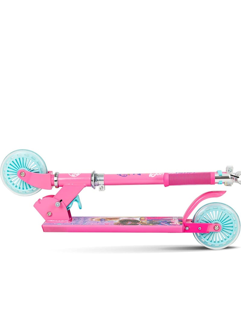 Barbie Scooter 2 wheel, Pink, 120mm, SP-7048