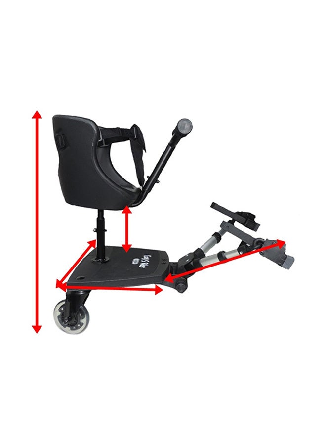 2-Wheel Co-Rider With Safe Seat & Handle