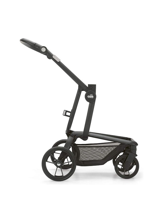 Taski Sport Baby Travel System - Grey -  Super Compact And Lightweight Travel System, Very Spacious, From 0 To 4 Years Old, 22 Kg, Rocking Function, Made In Italy, Aluminium Frame