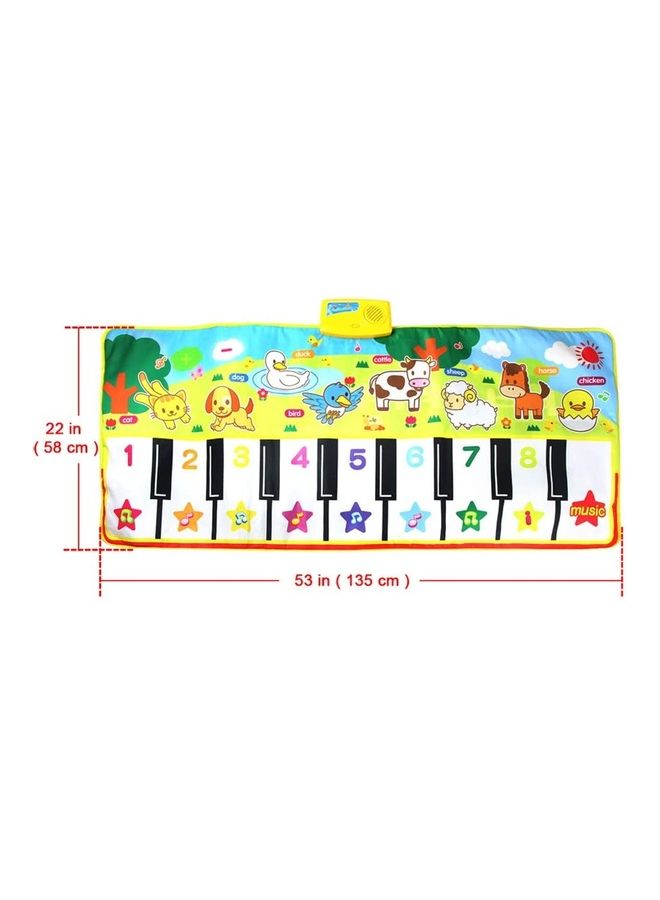 Piano Mat For 3-36 Months Toddler Boys And Girls 60cm