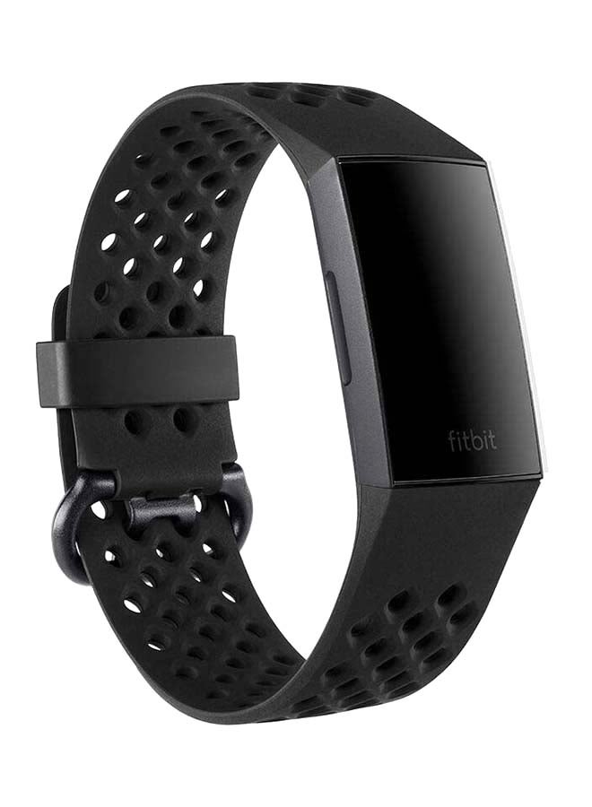 Sport Band For Fitbit Charge 3/4 Large Black