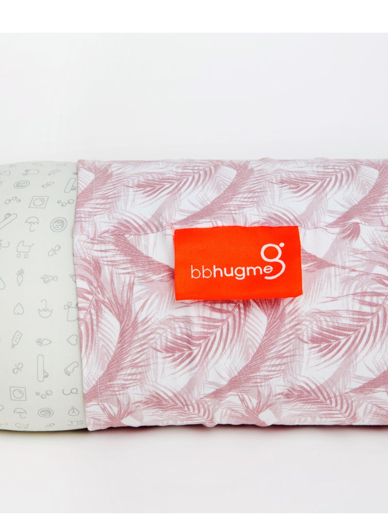 bbhugme Nursing Pillow Cover - Feather Pink