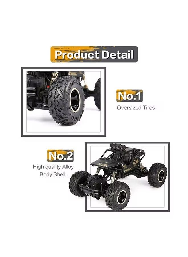 High-Speed Off-Road Bigfoot Climbing Remote Control Toy Car For Ages 8+ Years 27×18×14cm