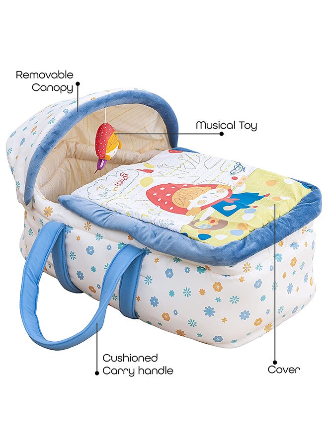 Adjustable Moses Basket - Multicolour