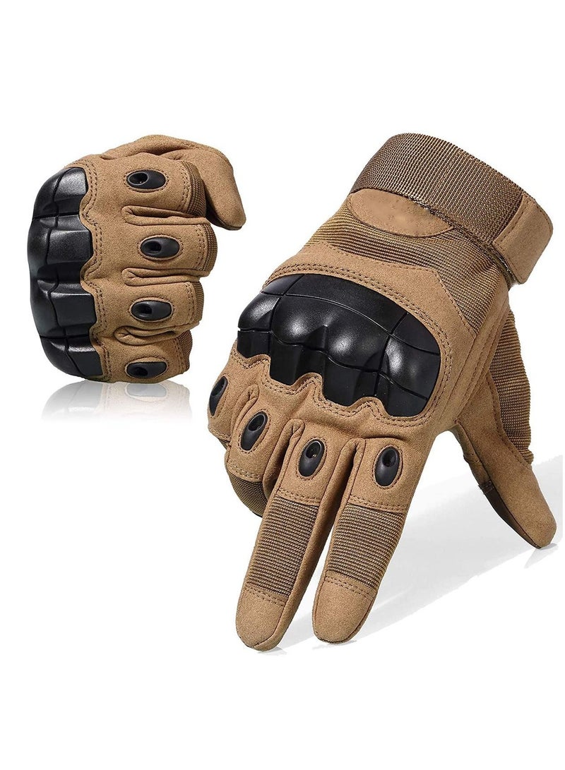 1 Pair Touch Screen Motorbike Full Finger Gloves Cycling Motorcycle Climbing Outdoor Sports Working