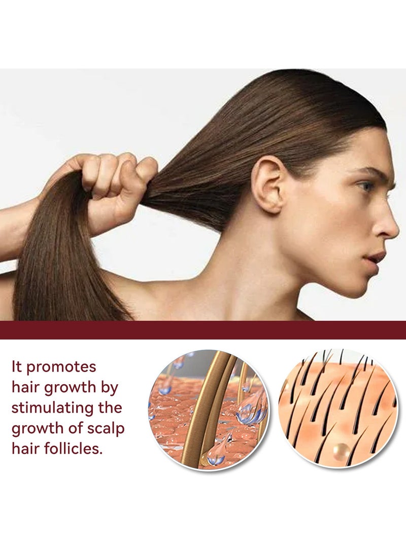 Hair Growth Essence Moisturizes Hair Roots Rapidly Grows Hair Prevents Hair Loss Strengthens and Firms Hair Care Essence