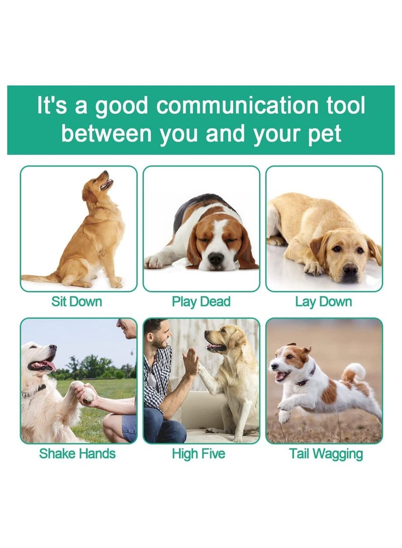 Dog Training Clickers and Whistle in One, Consistent Positive Reinforcement for Puppies, Fix Undesired Behaviors, Pet Clicker Cats Puppy Birds Horses, 2-Pack(White + Black)