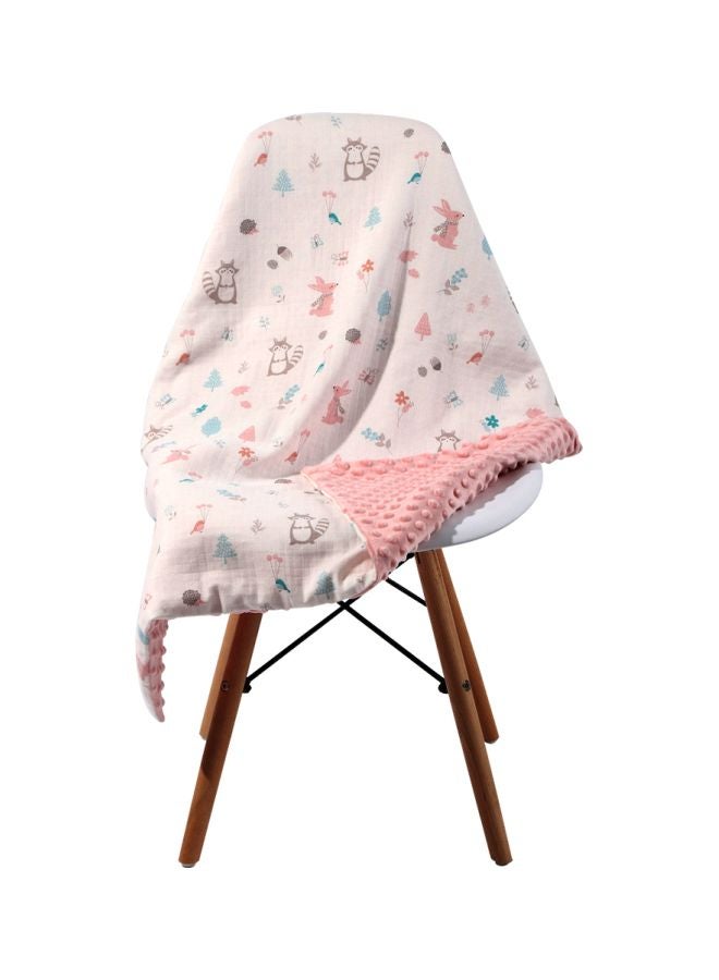 Animal Printed Baby Dotted Blanket