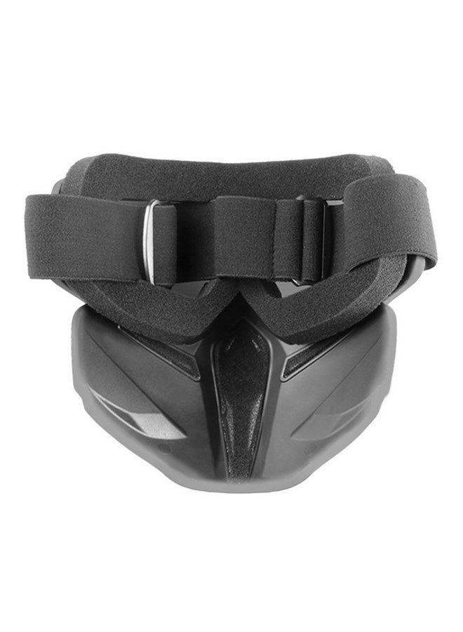 Detachable Helmet Mask Ski Bike Goggles