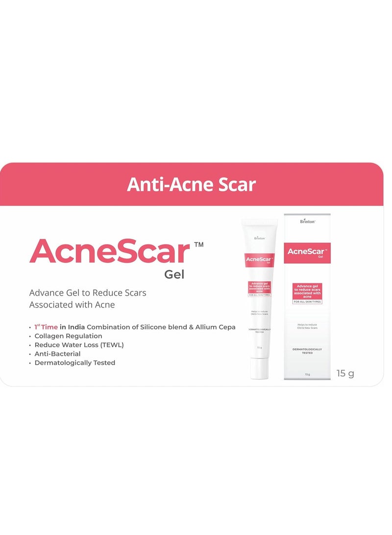 Brinton AcneScar Advanced Gel 15g Pack of 2