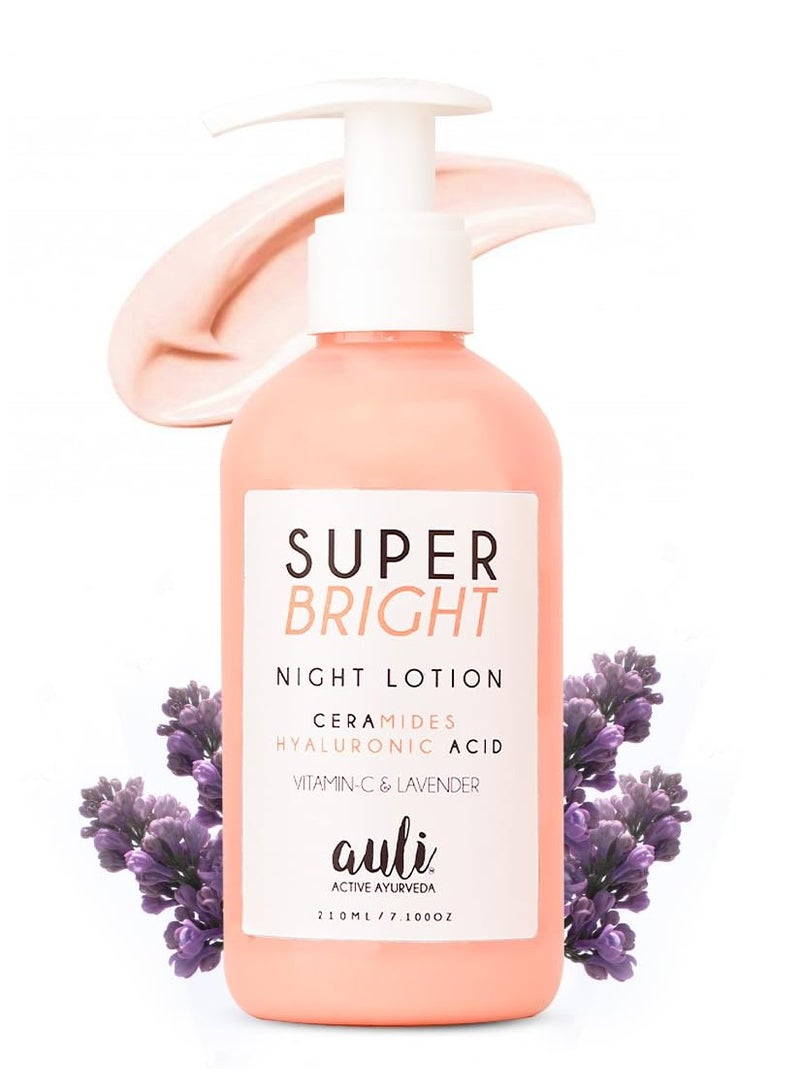 Auli Vitamin C and Ceramides Night Lotion for All Skin Types 210GM