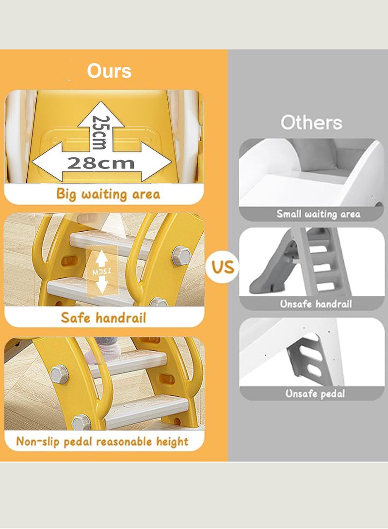 Children's Freestanding Slide Children's Climbing Entertainment Toy Set Easy To Assemble Storable Suitable For Toddlers Indoors And Outdoors