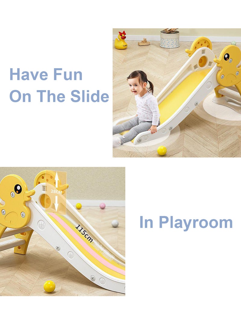 Children's Freestanding Slide Children's Climbing Entertainment Toy Set Easy To Assemble Storable Suitable For Toddlers Indoors And Outdoors