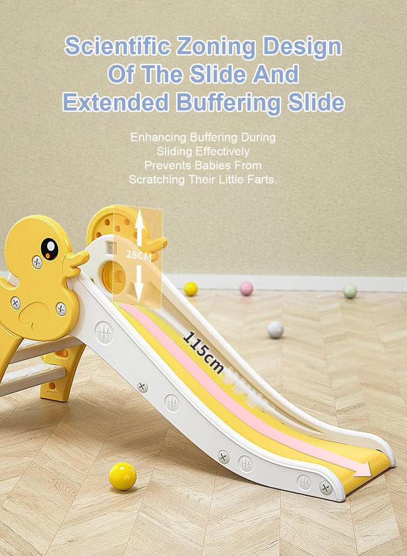 Children's Freestanding Slide Children's Climbing Entertainment Toy Set Easy To Assemble Storable Suitable For Toddlers Indoors And Outdoors