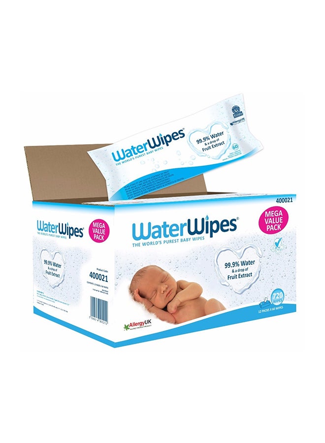 Mega Value Baby Wipes, 24x60, 1440 Wipes