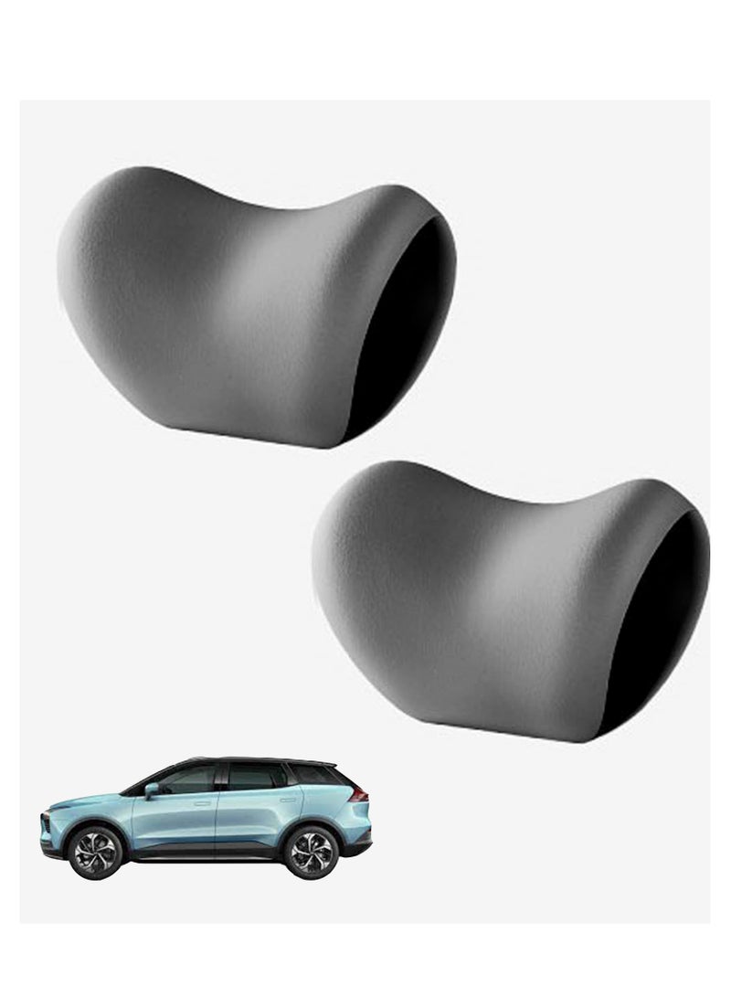 Car Neck Support Pillow, Neck & Lumbar Support Pillow for Neck Pain Relief, Car Memory Foam Neck Pillow for Car Seat, Car, Travel, Home & Office, Relieve Fatigue (2 Pcs)