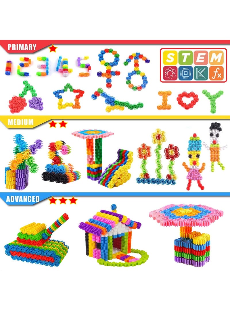 SYOSI Gears Interlocking Learning Set STEM Construction Toy Kit Building Kids Toys for Preschool Boys and Girls Aged 3 Up Creativity 180 Pcs 10 Colors