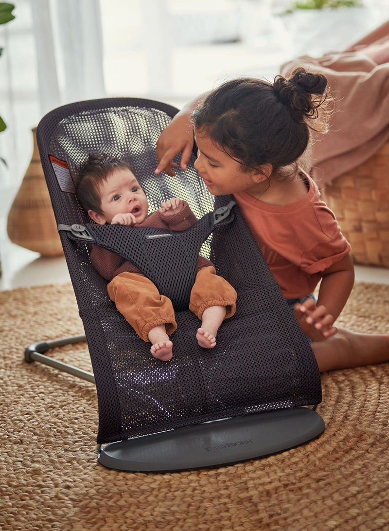 Baby Bouncer Bliss Mesh Anthracite Grey