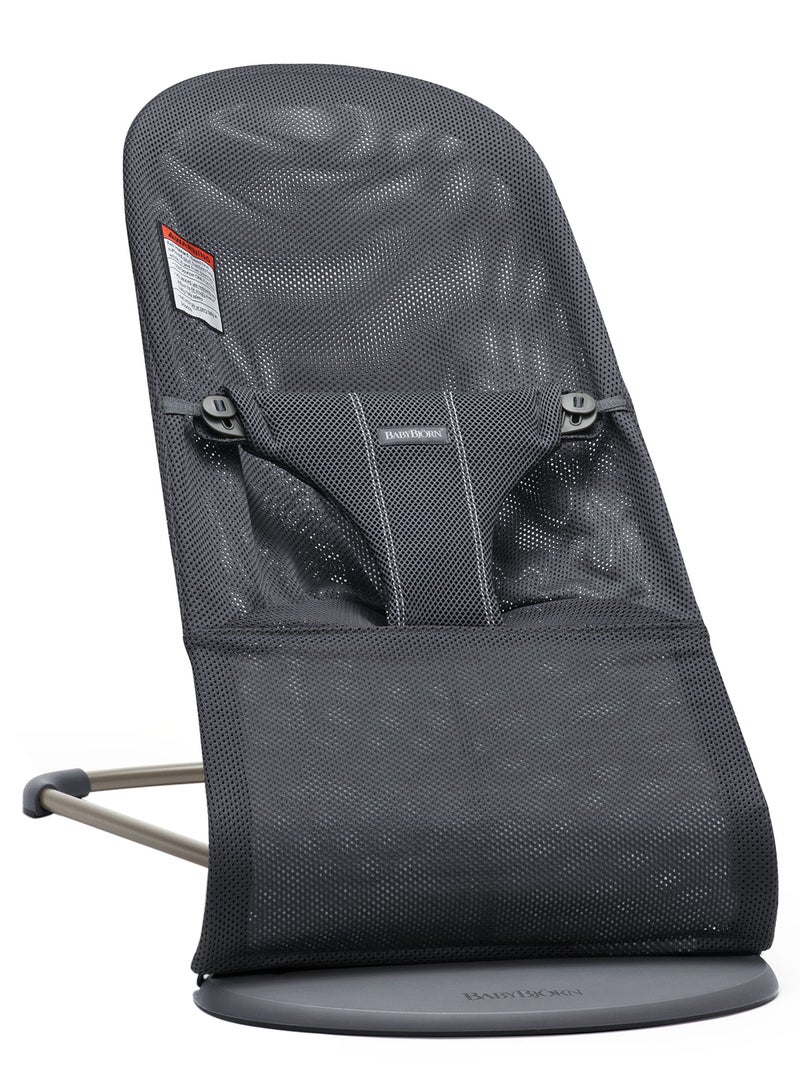 Baby Bouncer Bliss Mesh Anthracite Grey