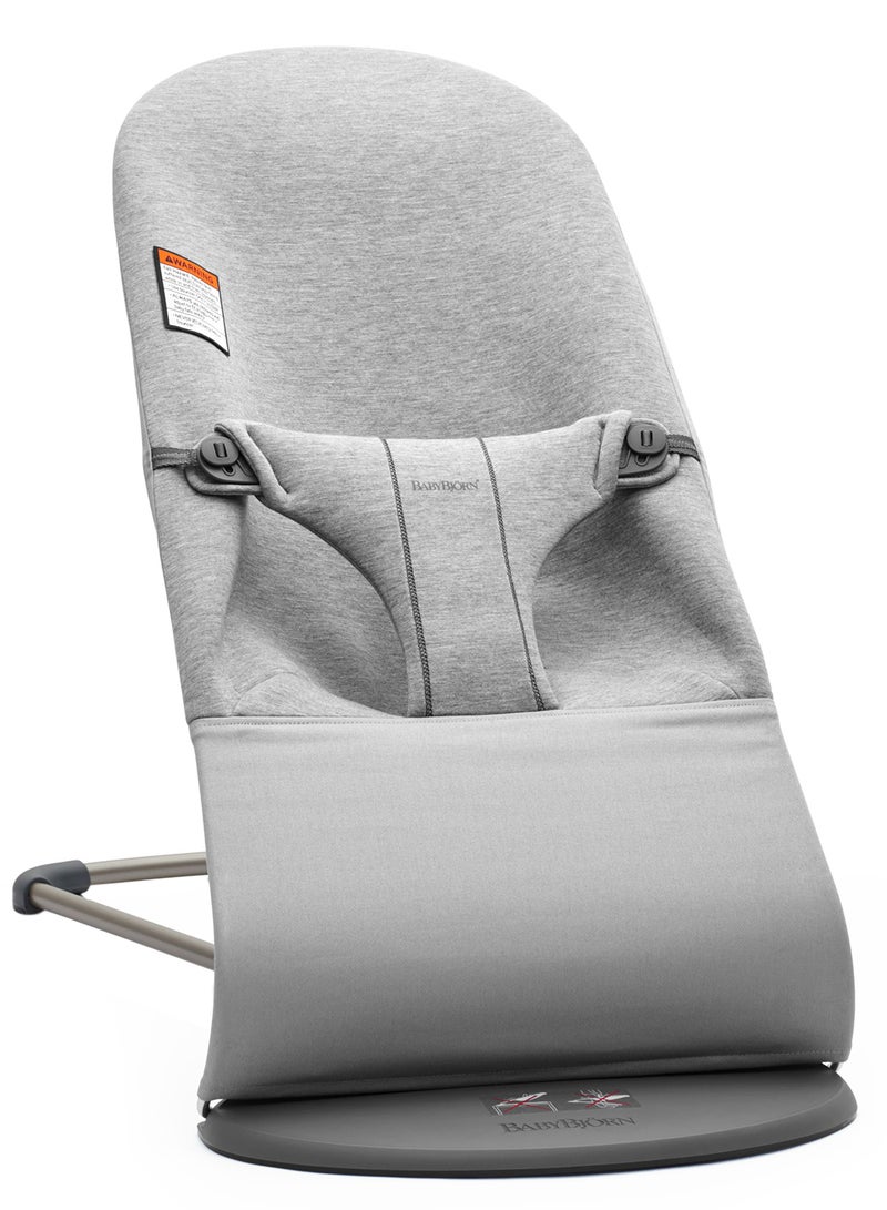 Baby Bouncer Bliss 3D Jersey Light Grey