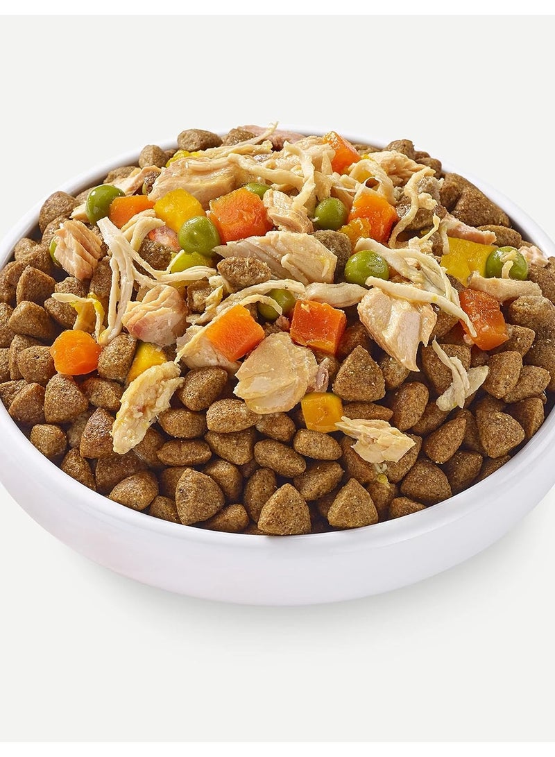 12Pc Taste Topper Broth Chicken With Salmon Mix With Dry Food For Dogs 156g