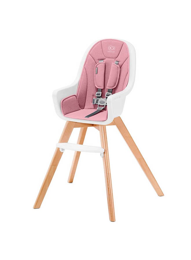 2-In-1  Tixi High Chair - Pink