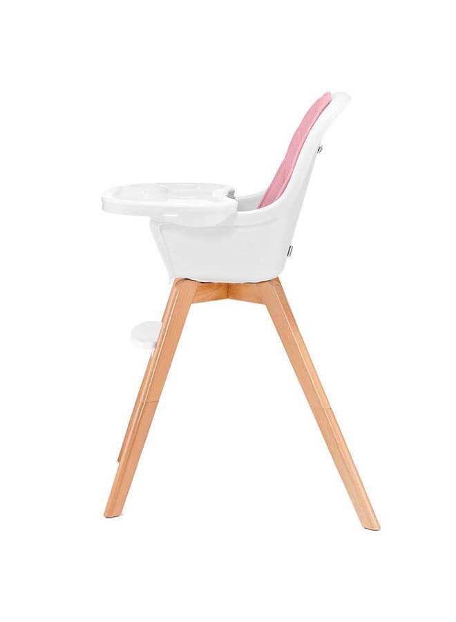 2-In-1  Tixi High Chair - Pink