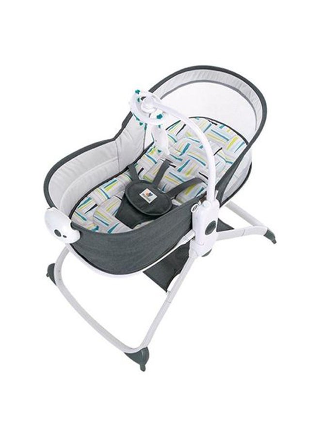 Baby Rocker Deluxe 6 In 1 Rocking Bassinet Multifunctional Bassinet For Newborn Boy Girl For The Age 0 To 12 Month
