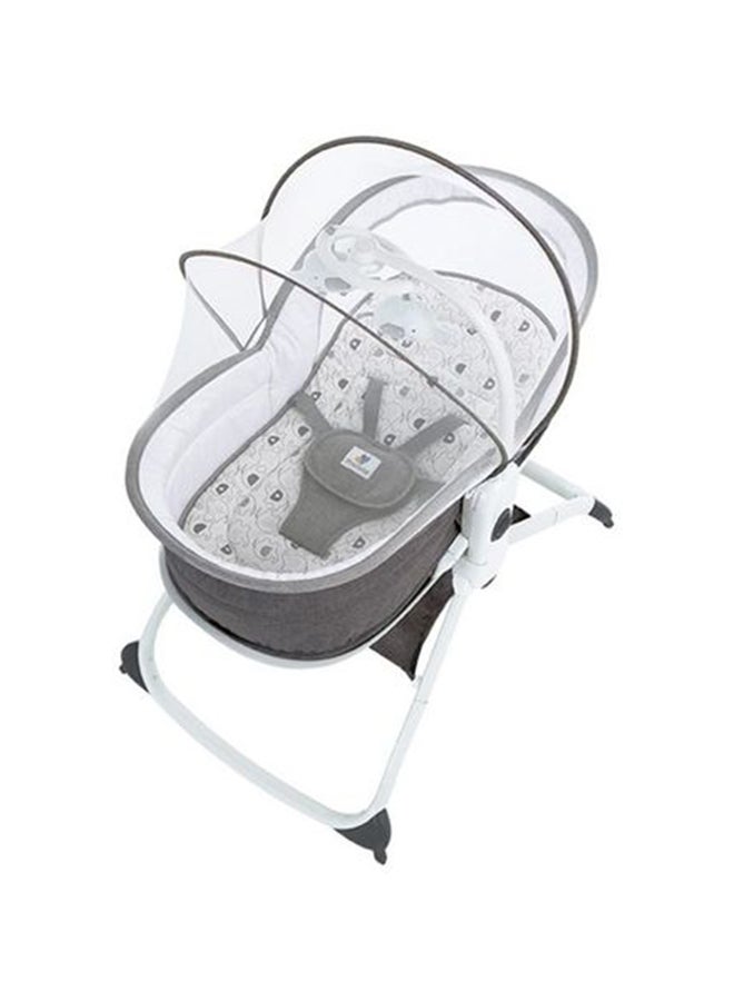 Baby Rocker Deluxe 6 In 1 Rocking Bassinet Multifunctional Bassinet For Newborn Boy Girl For The Age 0 To 12 Month