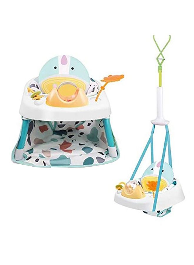 Baby Swing and Jump Bouncer | Infant Jumper Seat | 2-in-1 Baby Activity Jumper and Feeding Chair | Portable Baby Bouncer and Swing