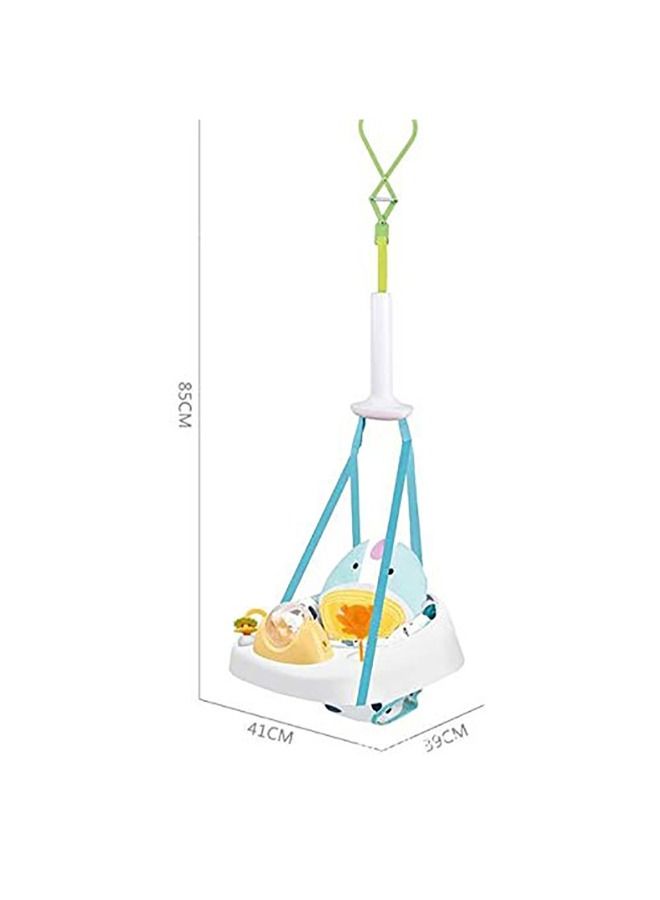 Baby Swing and Jump Bouncer | Infant Jumper Seat | 2-in-1 Baby Activity Jumper and Feeding Chair | Portable Baby Bouncer and Swing