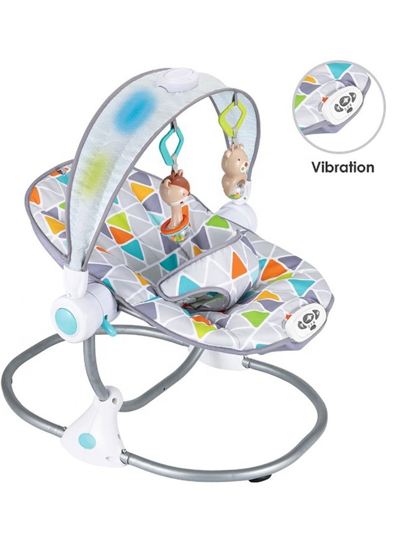 Baby Bouncer with Lightup Toys Bar