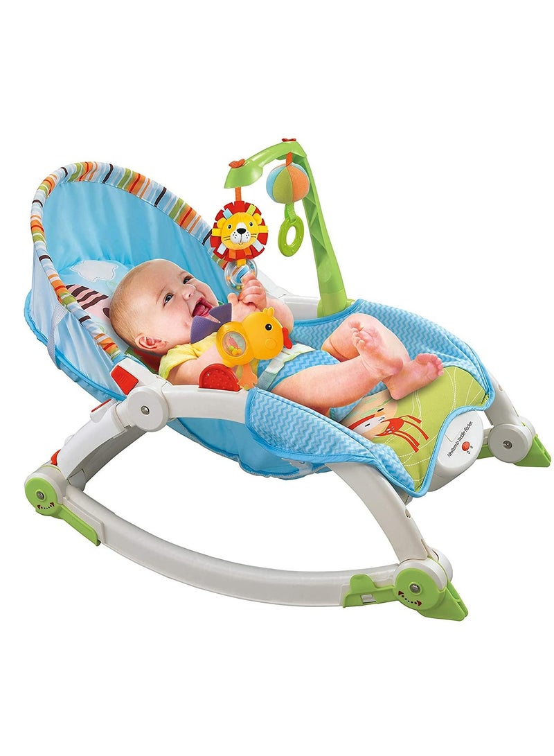 Baby Rockers Portable Newborn to Toddler Swing Chair with Vibrator