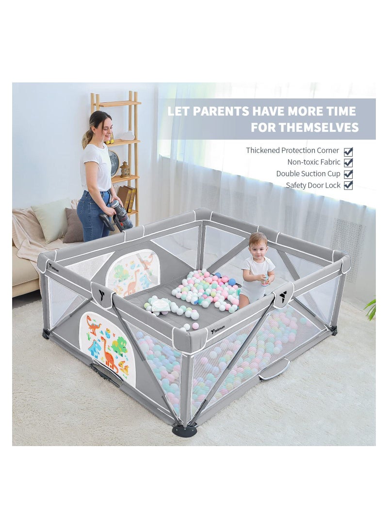 One-Minute Fold-Unfold Playpen