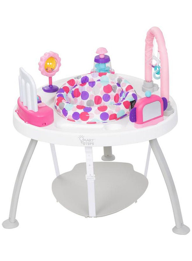 3-In-1 Bounce N’ Play Activity Center Plus - Princess Pink