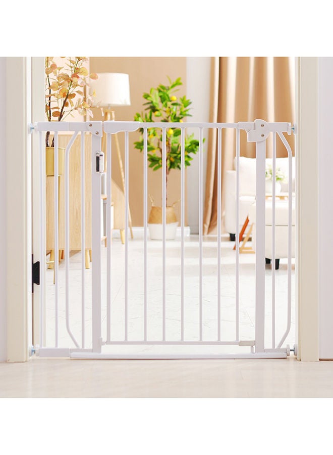 Metal Safety LED Gate 10cm Extension - White