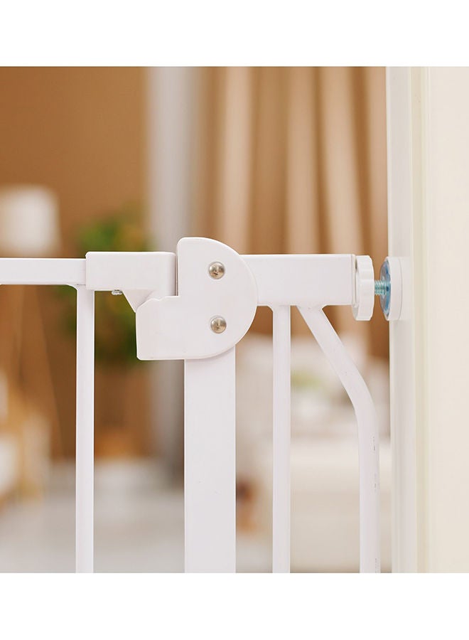Metal Safety LED Gate 10cm Extension - White