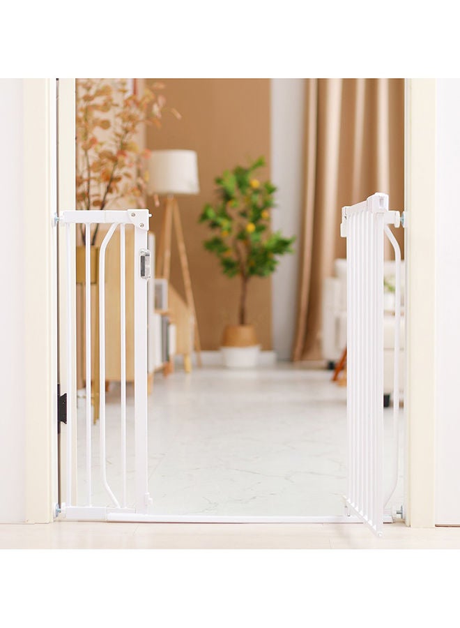 Metal Safety LED Gate 30cm Extension - White